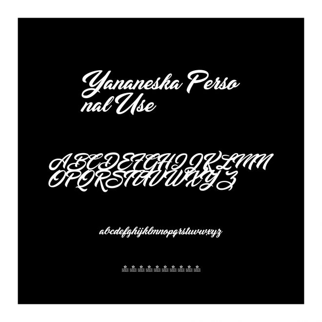 Yananeska Personal Use