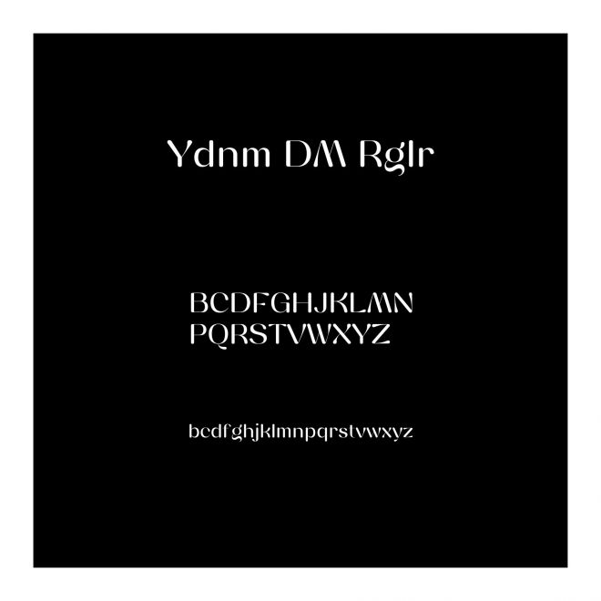 Yodnam DEMO Regular