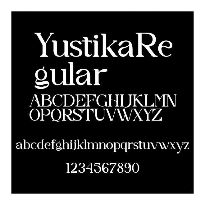 YustikaRegular