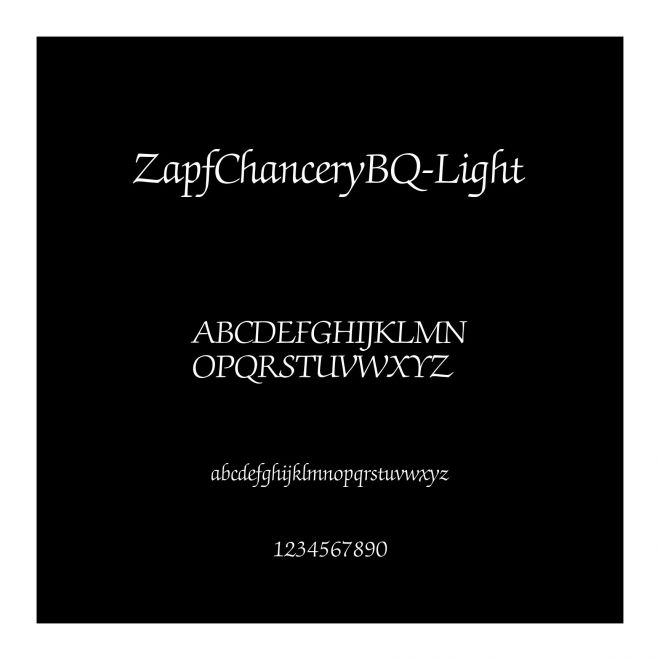 ZapfChanceryBQ-Light