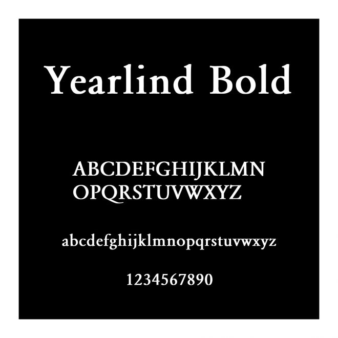 Yearlind Bold