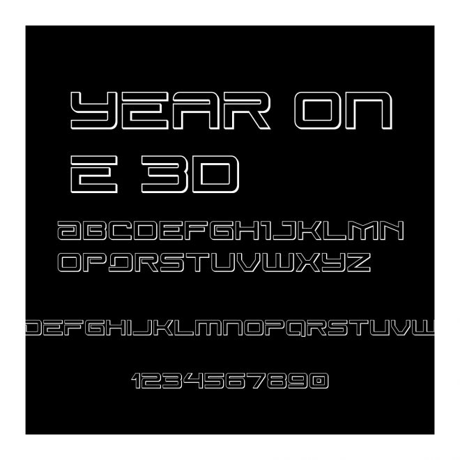 Year One 3D