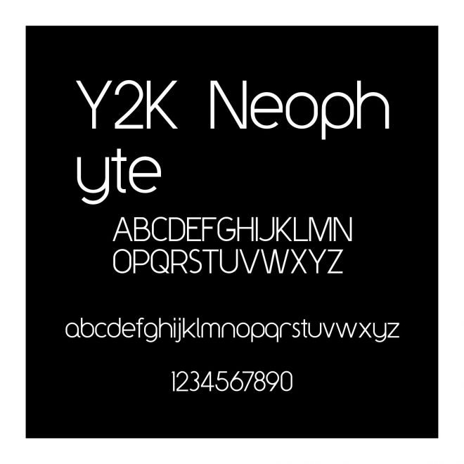 Y2K Neophyte