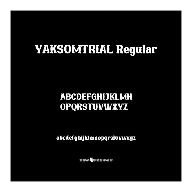 YAKSOMTRIAL Regular