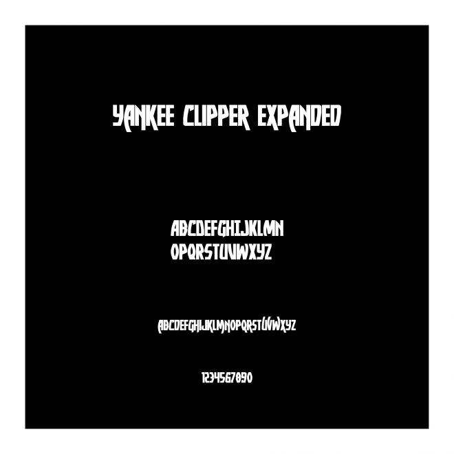 Yankee Clipper Expanded
