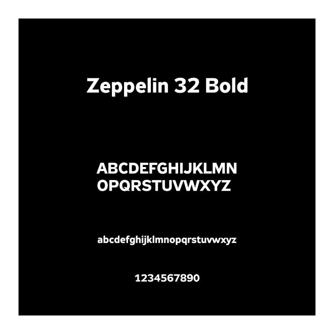 Zeppelin 32 Bold