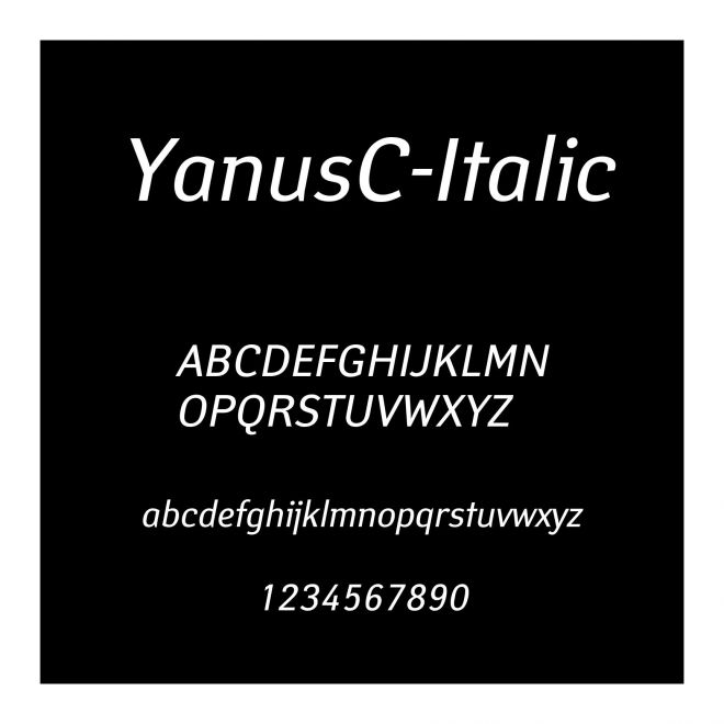 YanusC-Italic