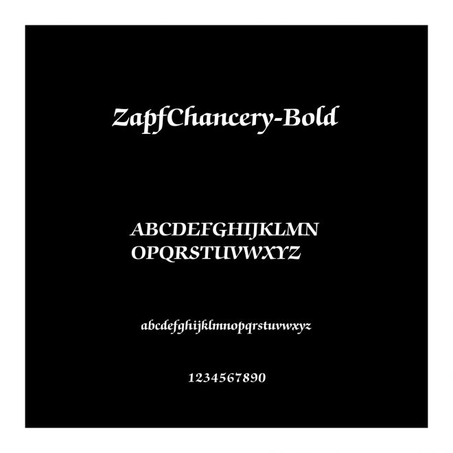 ZapfChancery-Bold