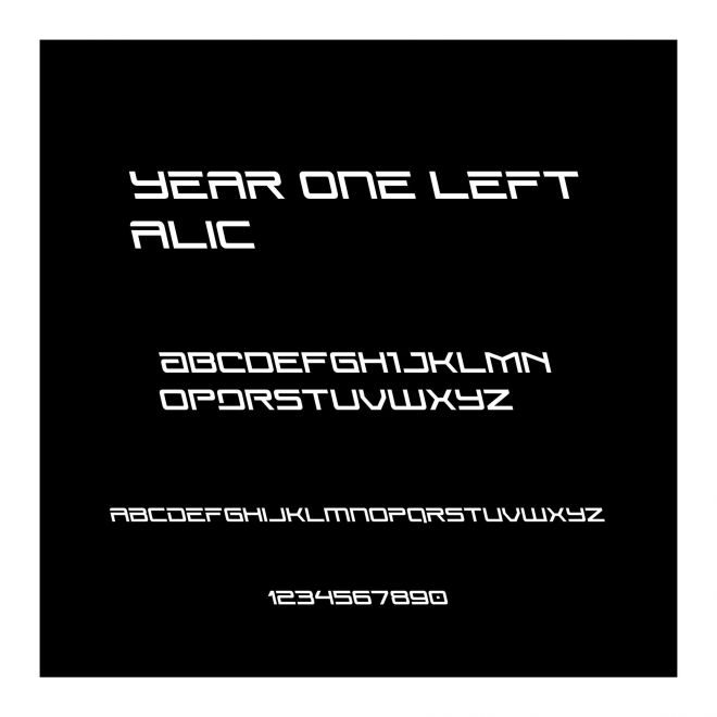 Year One Leftalic