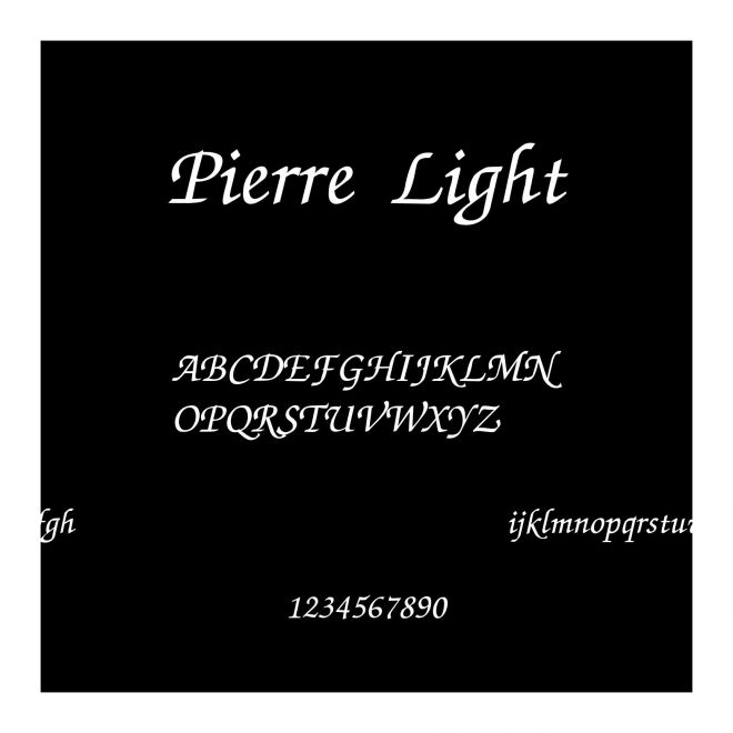 Pierre Light