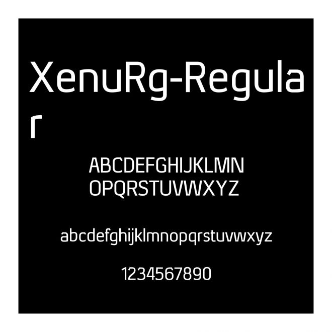 XenuRg-Regular