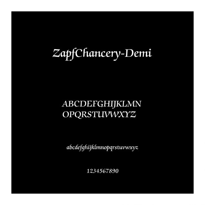 ZapfChancery-Demi