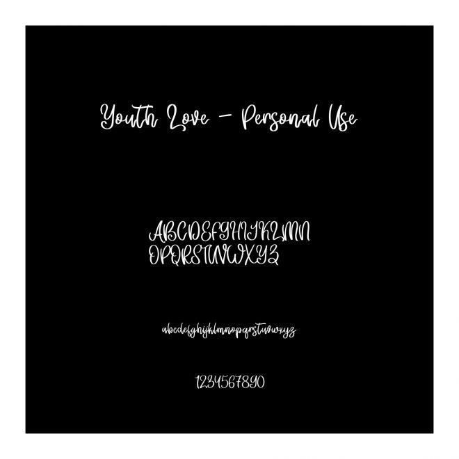 Youth Love - Personal Use