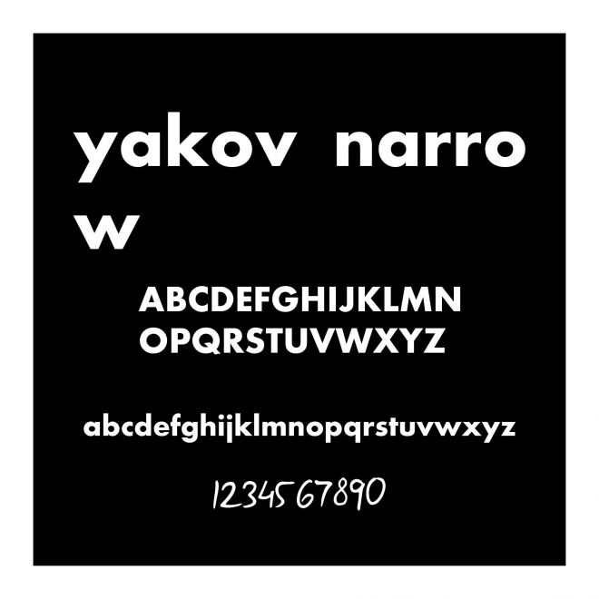 yakov narrow
