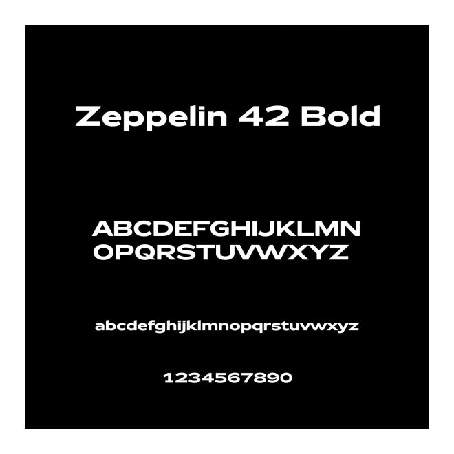 Zeppelin 42 Bold