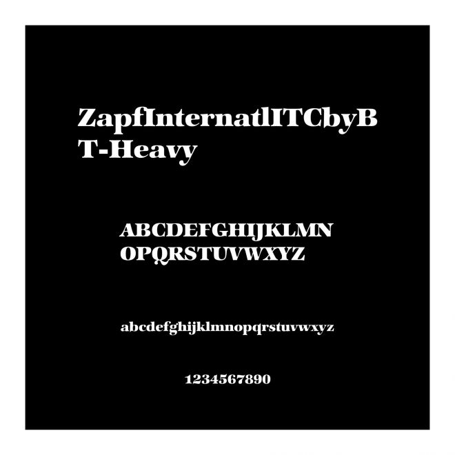 ZapfInternatlITCbyBT-Heavy