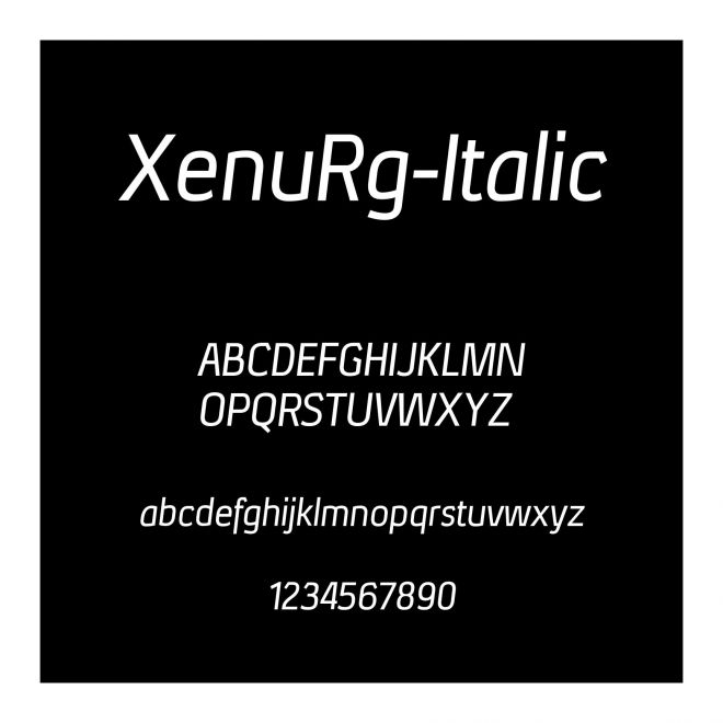 XenuRg-Italic