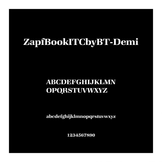ZapfBookITCbyBT-Demi