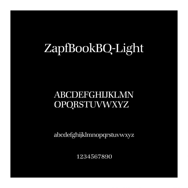 ZapfBookBQ-Light