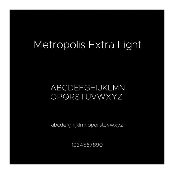 Metropolis Extra Light