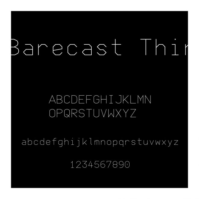 Barecast Thin