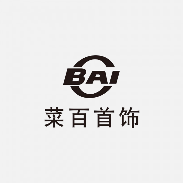 菜百首飾LOGO免扣