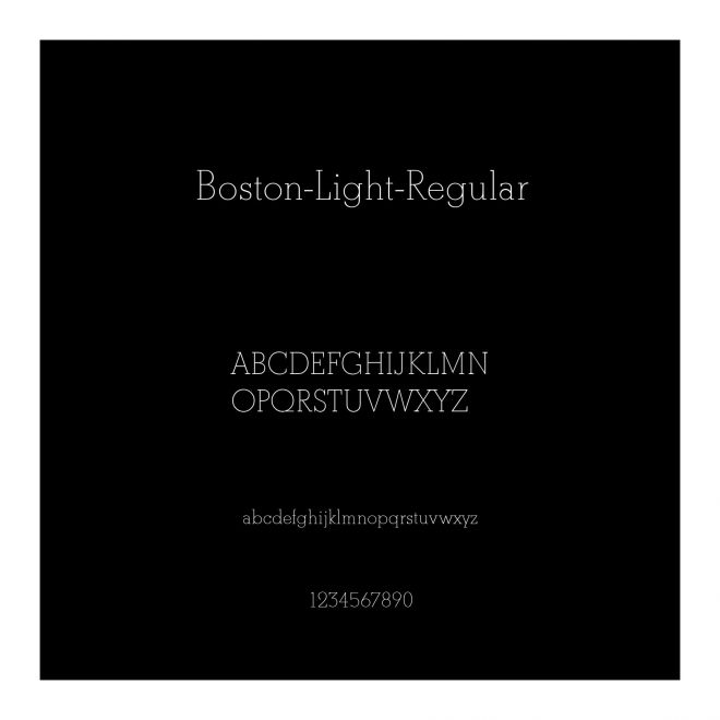 Boston-Light-Regular