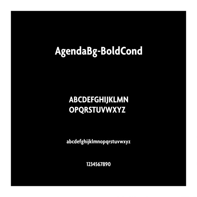 AgendaBg-BoldCond