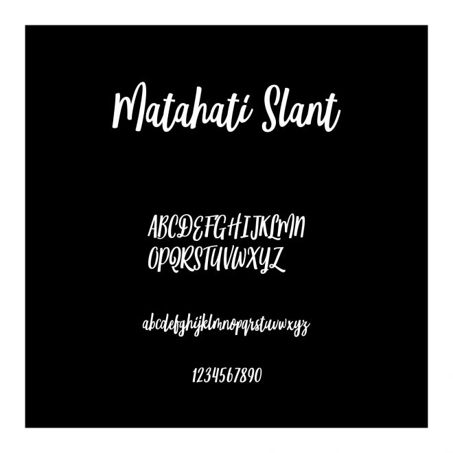 Matahati Slant