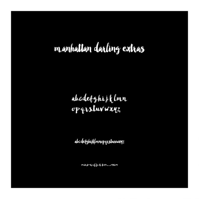 Manhattan Darling Extras
