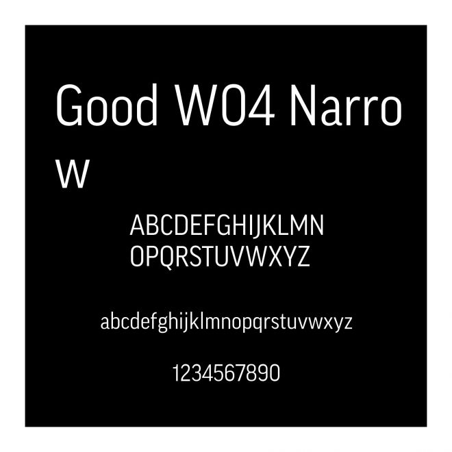 Good W04 Narrow
