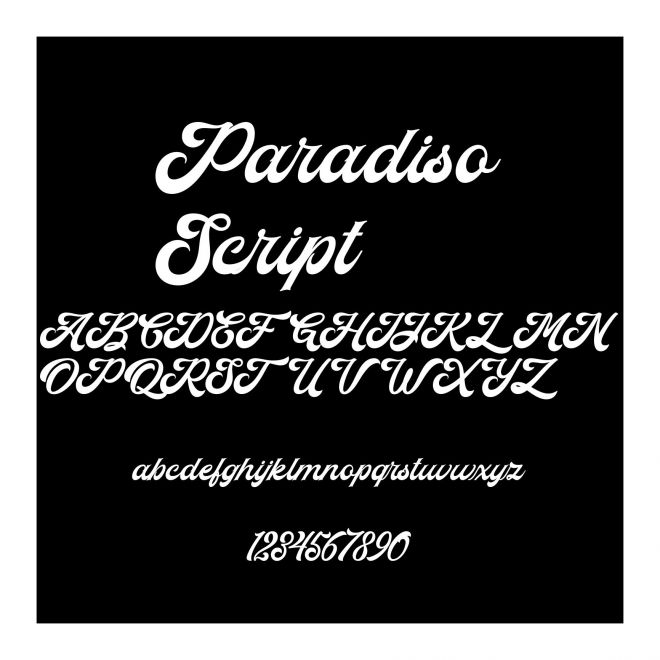 ParadisoScript