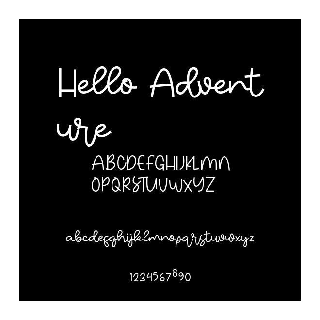 Hello Adventure