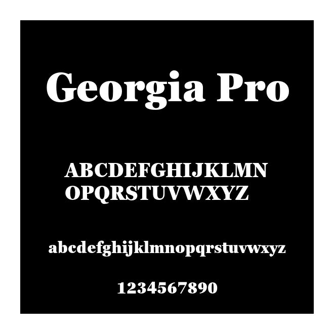 Georgia Pro