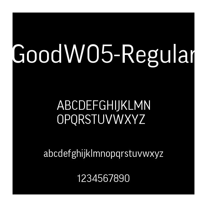 GoodW05-Regular