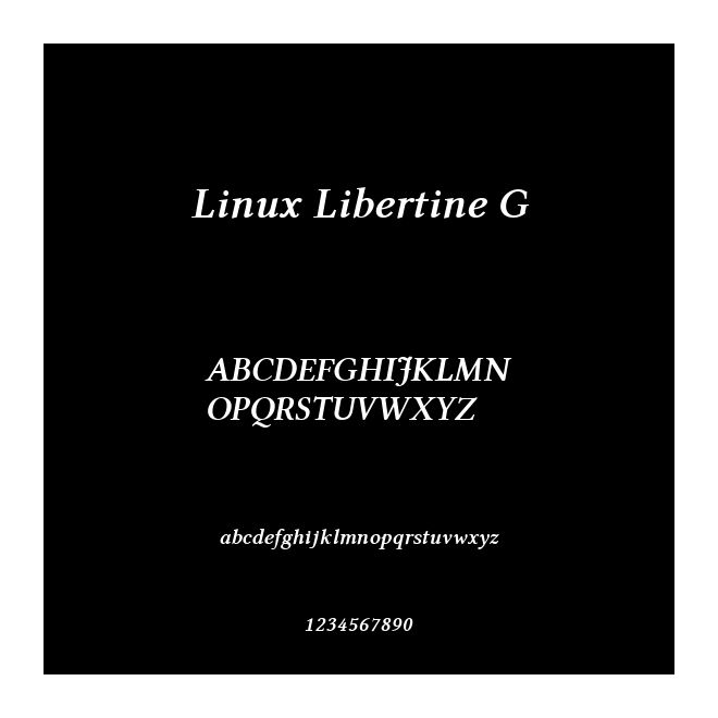 Linux Libertine G