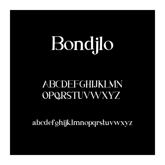 Bondjlo