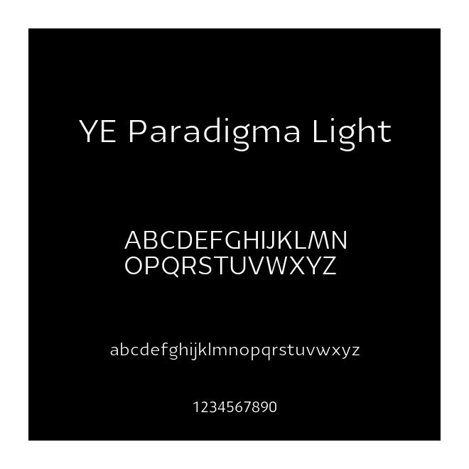 YE Paradigma Light