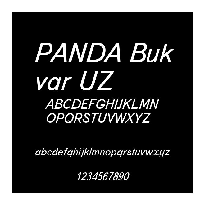 PANDA Bukvar UZ