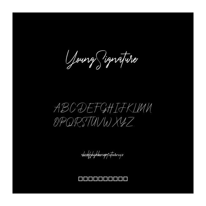 YoungSignature