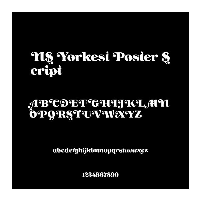 NS Yorkest Poster Script