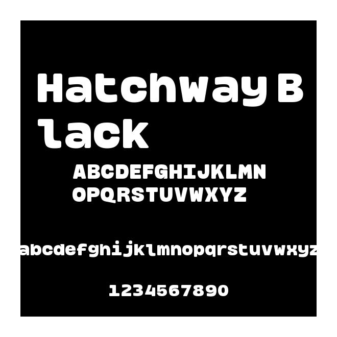 Hatchway Black