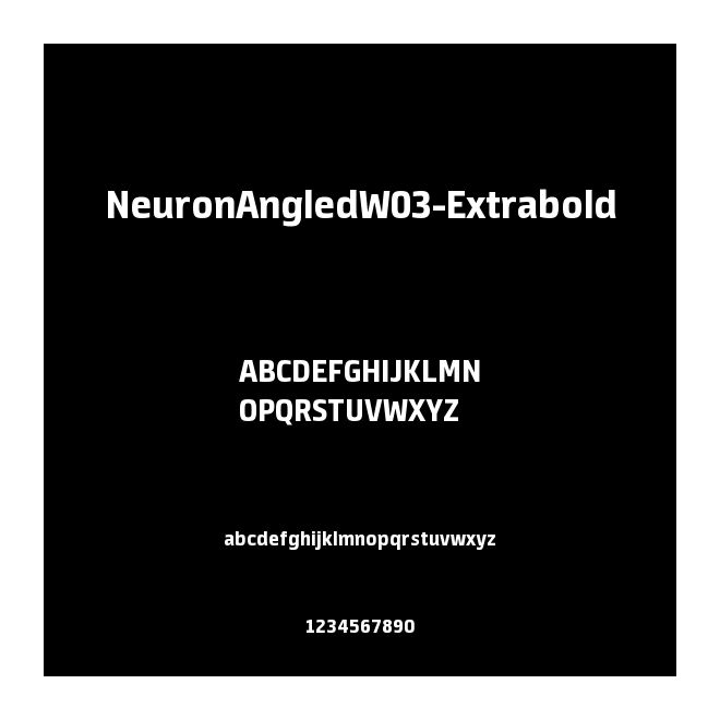 NeuronAngledW03-Extrabold
