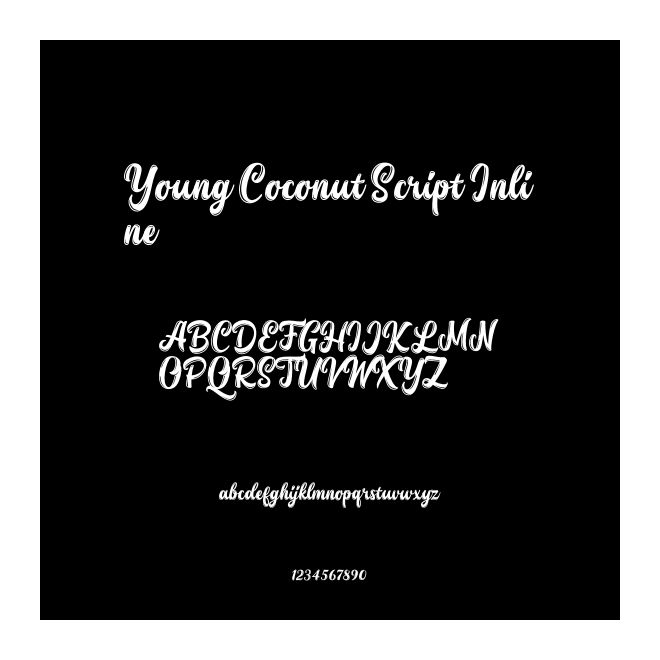 Young Coconut Script Inline