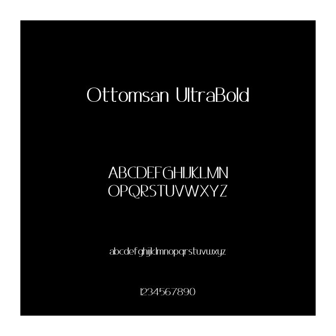 Ottomsan UltraBold