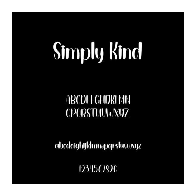 Simply Kind