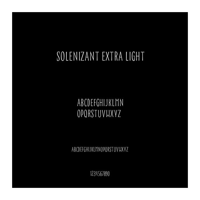 Solenizant Extra Light