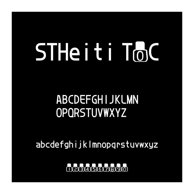 STHeiti T0C