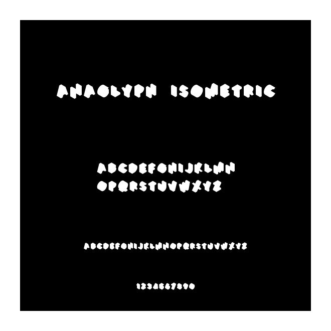 Anaglyph Isometric