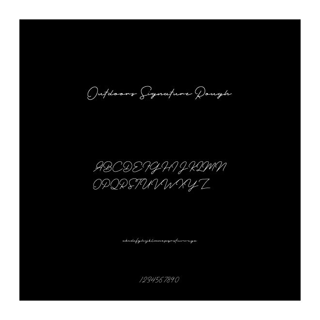 Outdoors Signature Rough